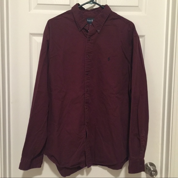 Ralph Lauren Other - Men’s Ralph Lauren Burgundy button down shirt Ralph Lauren Other - Men’s Ralph Lauren Burgundy button down shirt